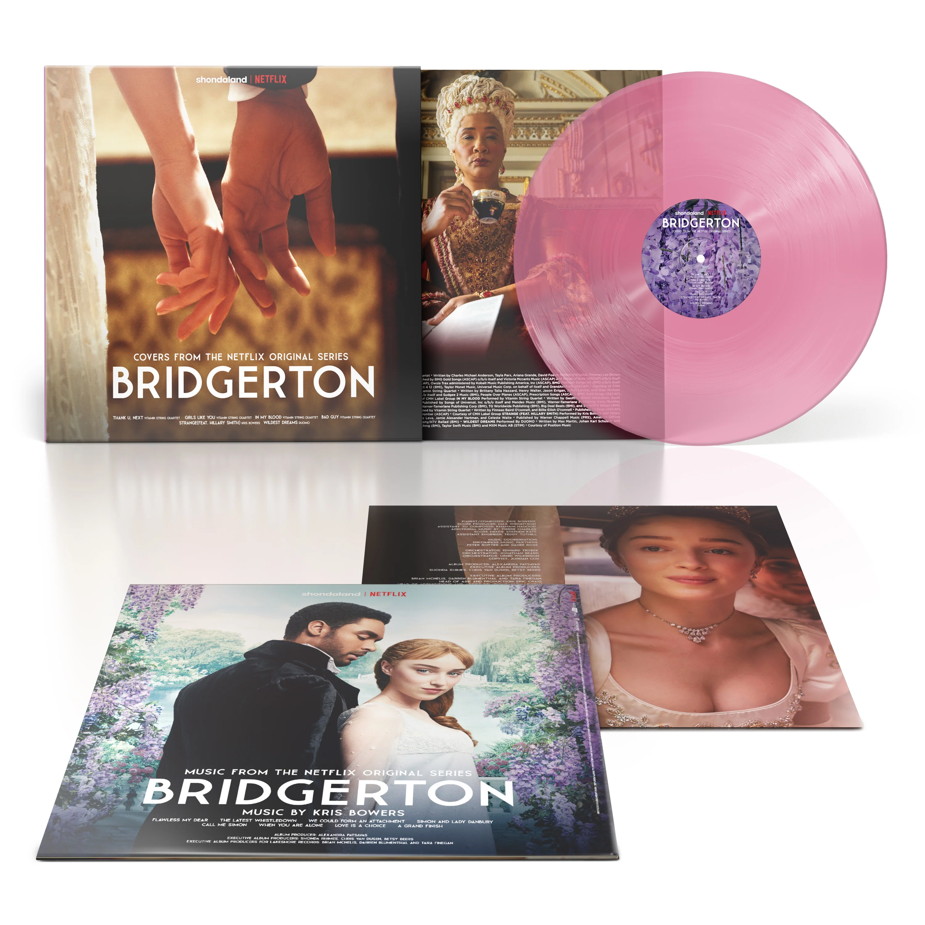 Bridgerton (Music From The Netflix Original Series) 'Clear Pink' Vinyl - Image 2