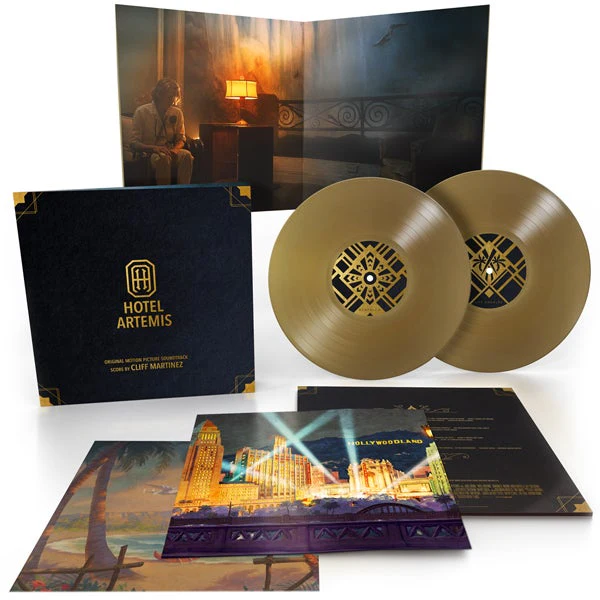 Hotel Artemis (Original Motion Picture Soundtrack) ‘Gold Vinyl’ - Cliff Martinez - Image 2