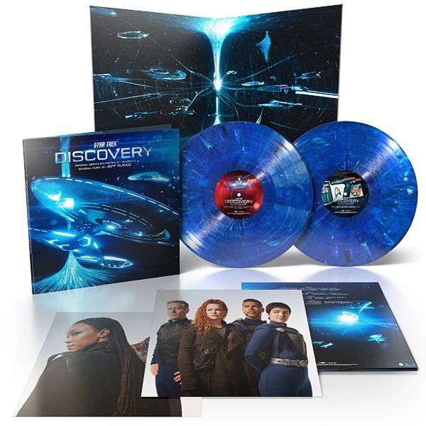 Star Trek Discovery (Original Series Soundtrack Season 3) - 'Blue/White Marble Vinyl' - Jeff Russo - Image 2