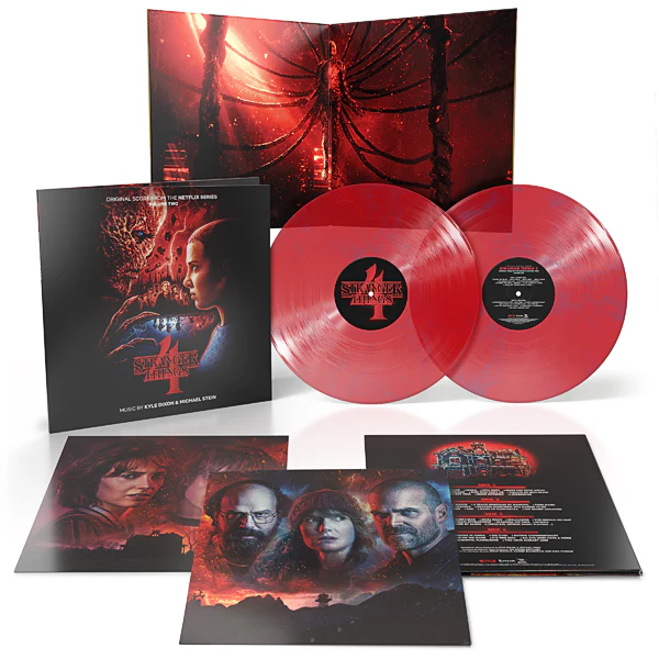 Stranger Things Season Four Volume Two - 'Vecna's Red World' Vinyl - Kyle Dixon & Michael Stein - Image 2