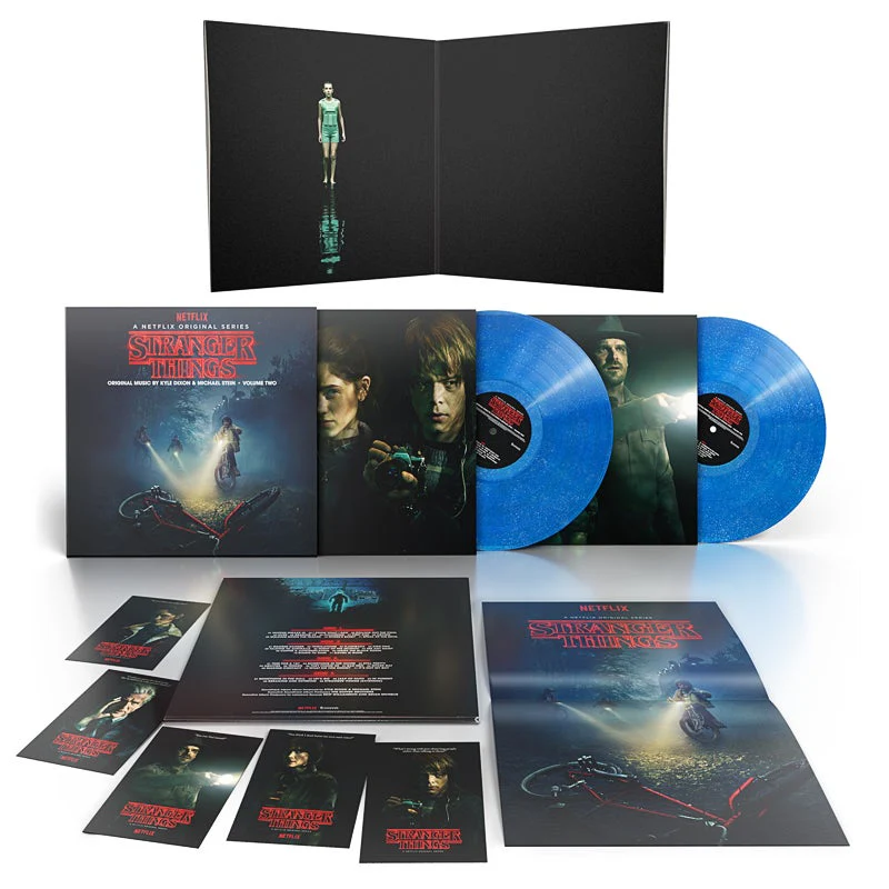 Stranger Things Season One Volume Two 'Blue Glitter "Star Field Vinyl' - Kyle Dixon & Michael Stein - Image 2