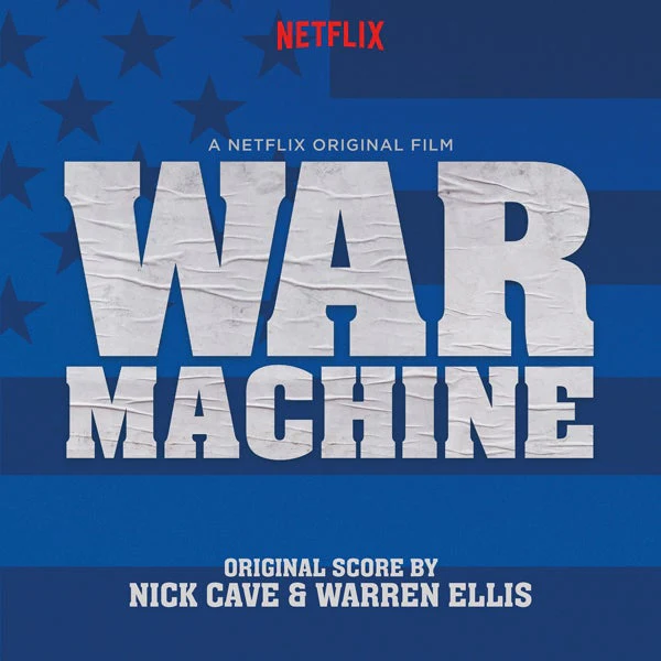 War Machine (Original Score) 2 x LP 'Blue Vinyl' - Nick Cave And Warren Ellis - Image 2